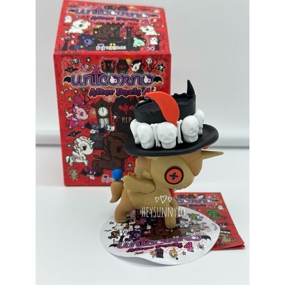 Tokidoki Unicorno After Dark Series 4 Voodoo Figure - Picture 1 of 2